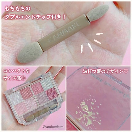 プティパレットアイズ/キャンメイク/パウダーアイシャドウを使ったクチコミ(6枚目)