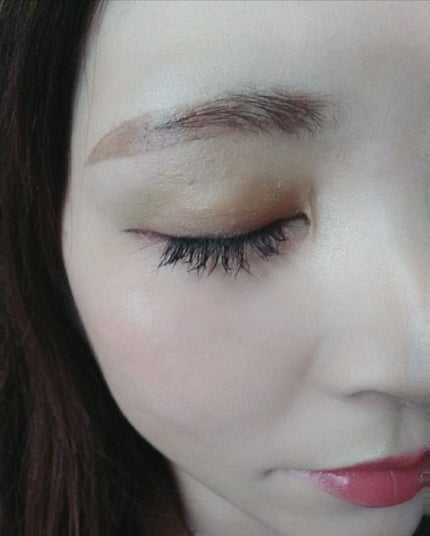 カスタムシャドウ/ドーリーウインク/単色アイシャドウを使ったクチコミ(3枚目)