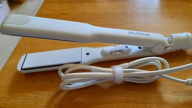 SALONIA SALONIA ストレートアイロンのクチコミ「SALONIAストレートヘアアイロン!!
めちゃくちゃレビュー良いから持ってないサイズ35㍉を.....」（3枚目）