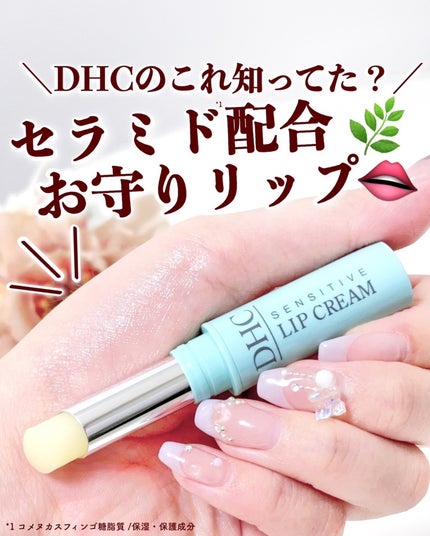 薬用リップクリームセンシティブ/DHC/リップクリームを使ったクチコミ(1枚目)