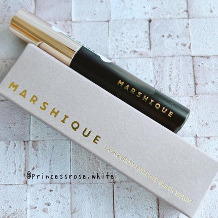 LASH & BROW ENRICHED BLACK SERUM/MARSHIQUE/まつげ美容液を使ったクチコミ(7枚目)
