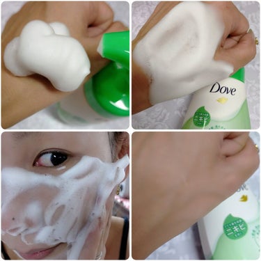 ビューティモイスチャー クリーミー泡洗顔料/ダヴ/泡洗顔を使ったクチコミ（5枚目）