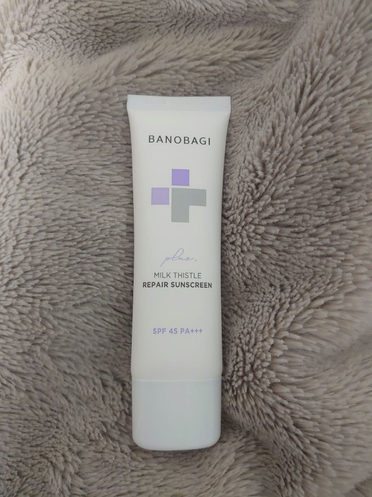ミルクシスルリペアシカサンスクリーンプラス/BANOBAGI/日焼け止めミルクを使ったクチコミ（2枚目）