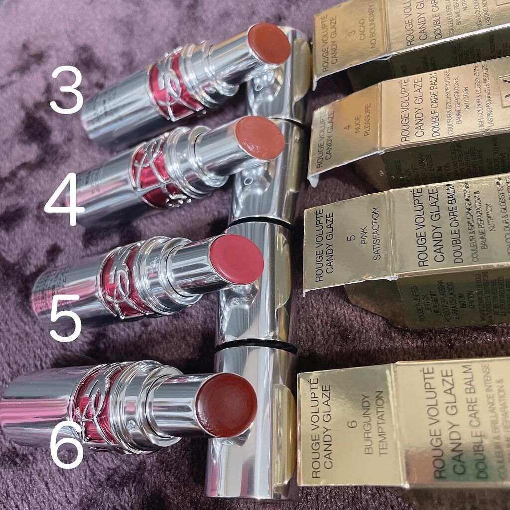 YSL ラブシャイン キャンディグレーズ/YVES SAINT LAURENT BEAUTE/口紅を使ったクチコミ（2枚目）