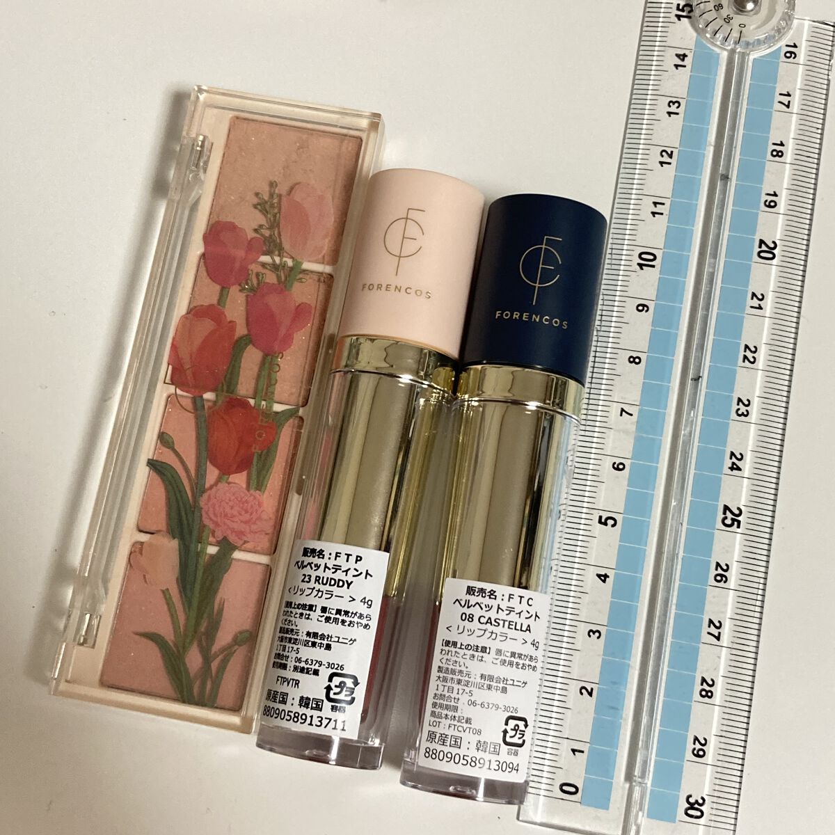 タトゥーベルベットティント/フォレンコス/リップティントを使ったクチコミ（2枚目）