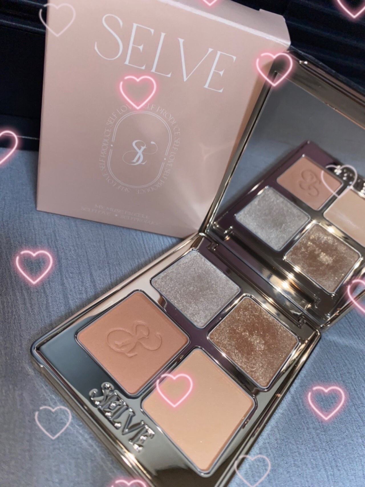 マイミューズパレット 03 ラテグロウ/SELVE/アイシャドウパレットを使ったクチコミ（1枚目）