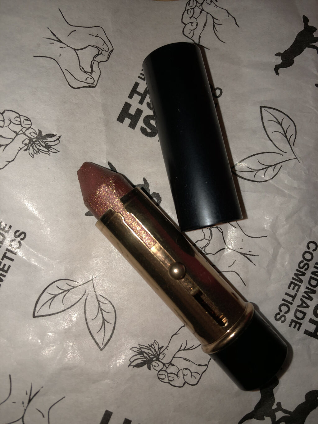 ヴィーガンリップスティック/ラッシュ/口紅を使ったクチコミ（1枚目）