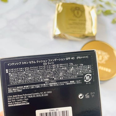 インテンシブ スキン セラム クッション ファンデーション 03 ライト/BOBBI BROWN/クッションファンデーションを使ったクチコミ（3枚目）