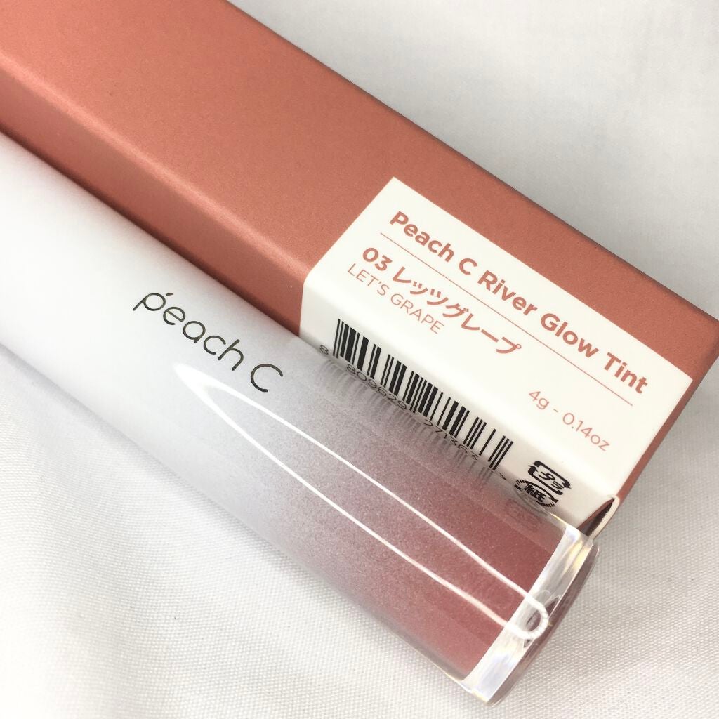 リバーグローティント/Peach C/リップティントを使ったクチコミ(2枚目)
