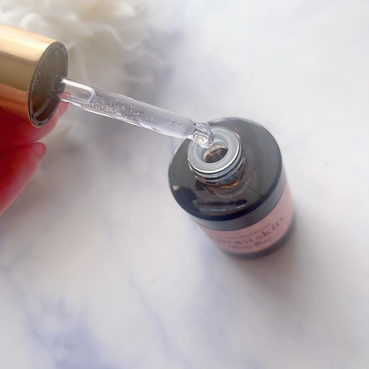 オーロラスキン デイリーブースト/IKNOWSNOW/美容液を使ったクチコミ（2枚目）