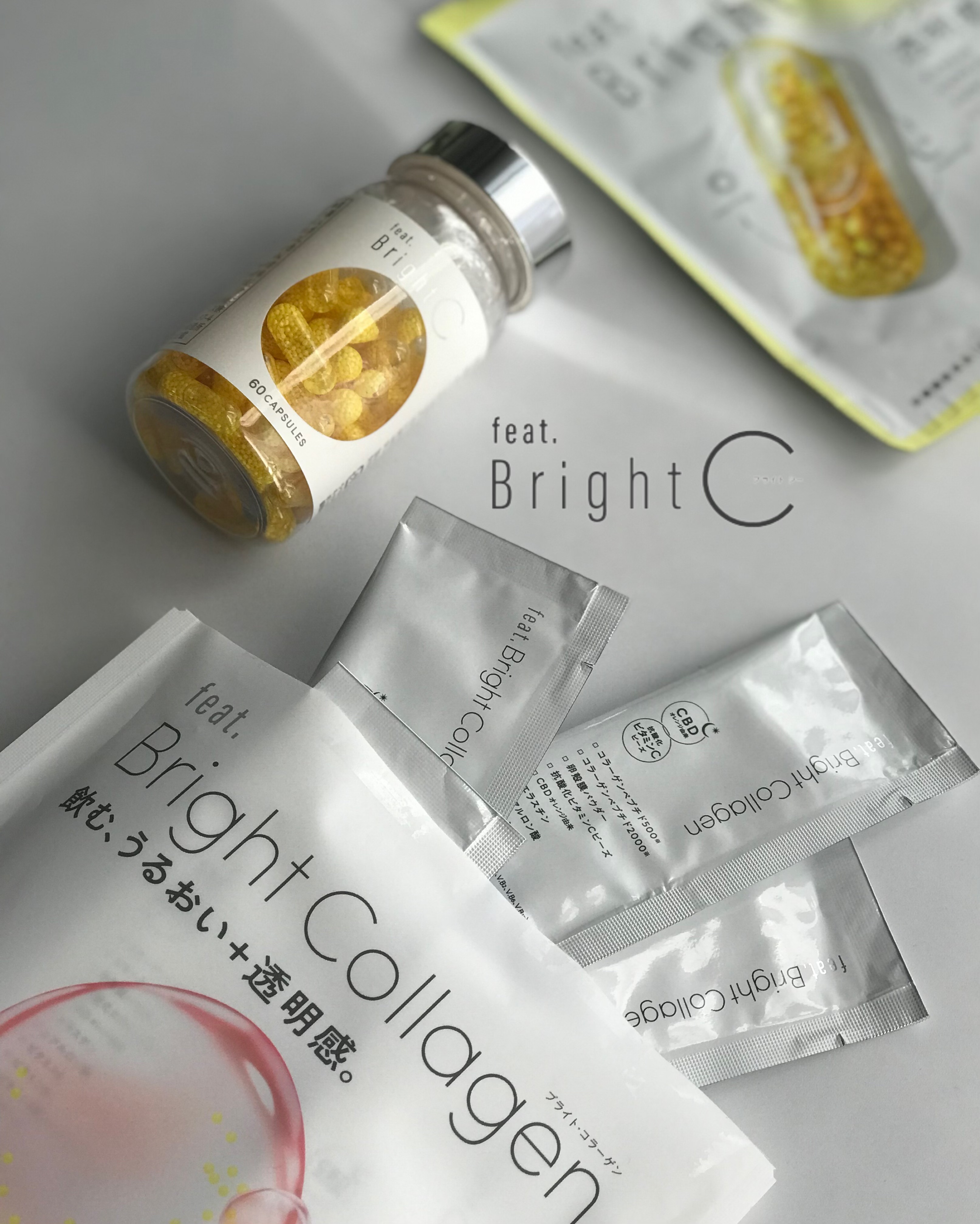 ブライト コラーゲン/Feat./美容サプリメントを使ったクチコミ（1枚目）