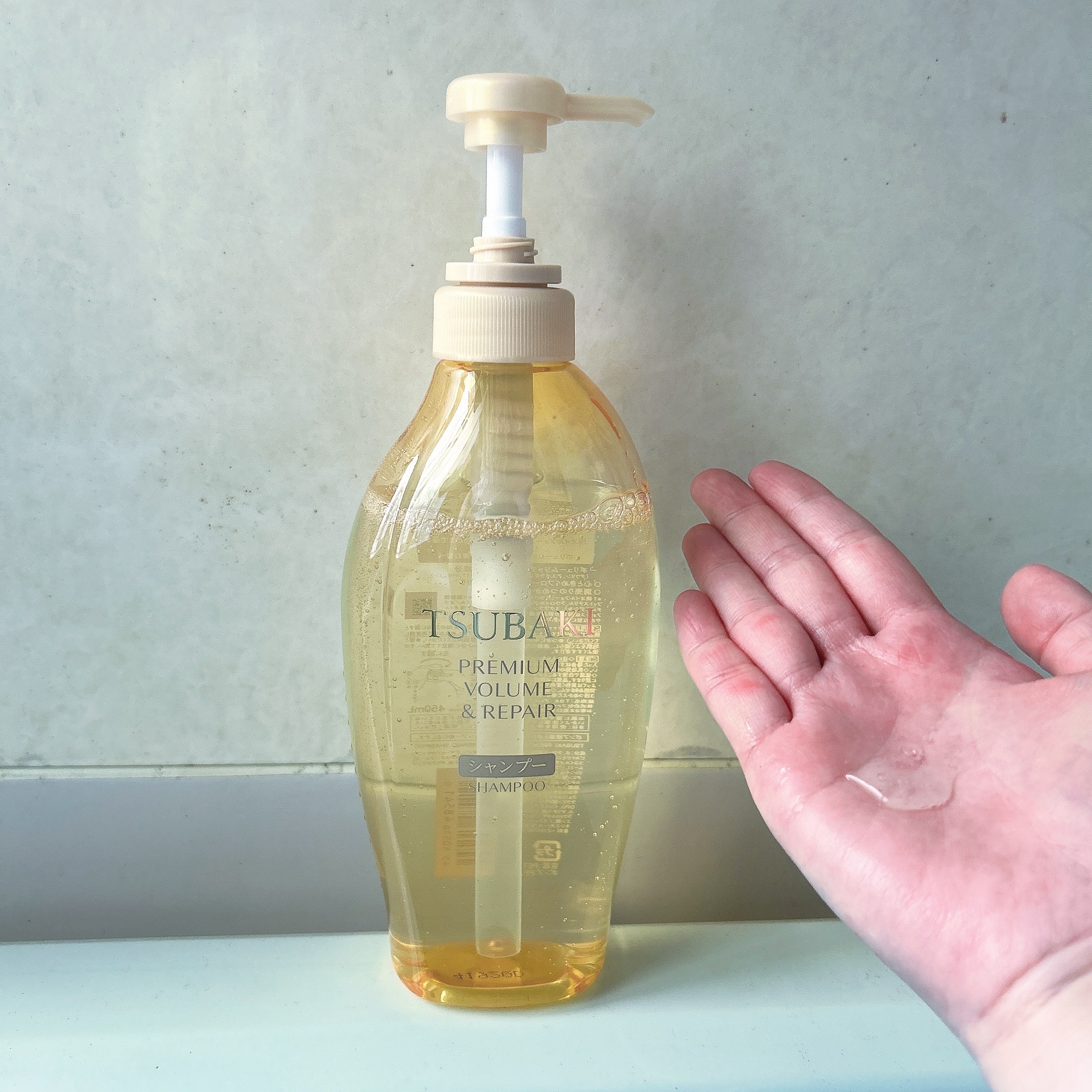 プレミアムリペア シャンプー／ヘアコンディショナー/TSUBAKI/市販シャンプーを使ったクチコミ（2枚目）