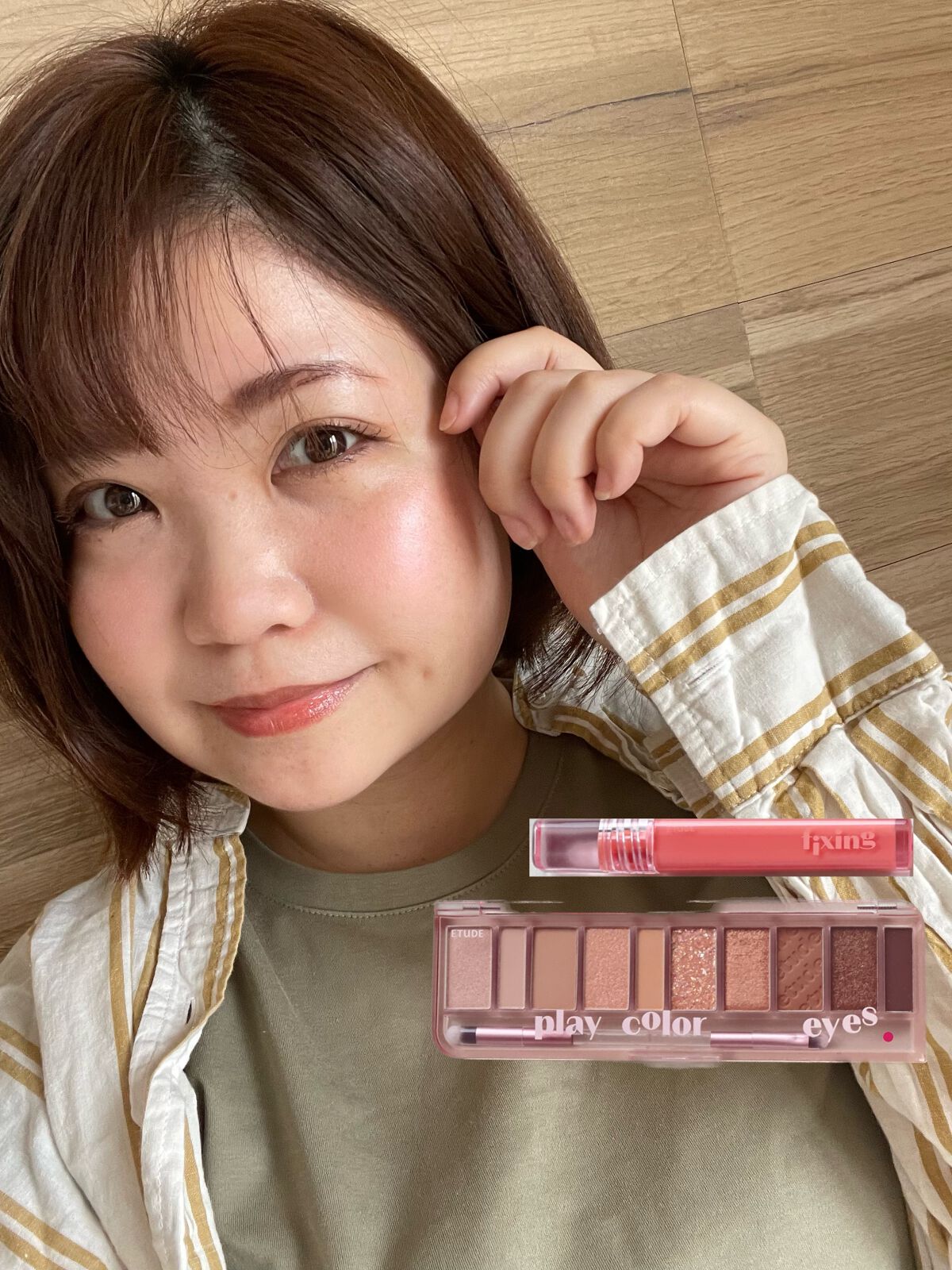 プレイカラー アイシャドウ/ETUDE/アイシャドウパレットを使ったクチコミ（1枚目）