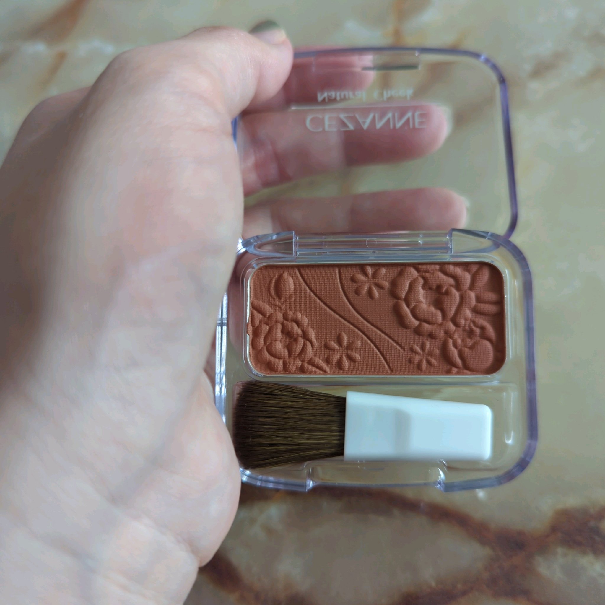 ナチュラル チークN/CEZANNE/パウダーチークを使ったクチコミ（2枚目）