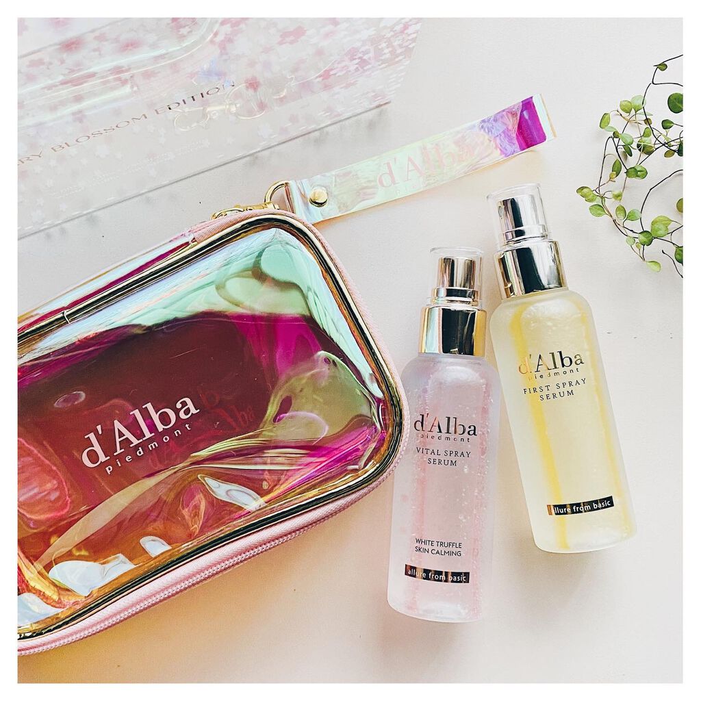 ダルバ ホワイトトリュフバイタルスプレーセラム/ダルバ/ミスト状化粧水を使ったクチコミ（2枚目）
