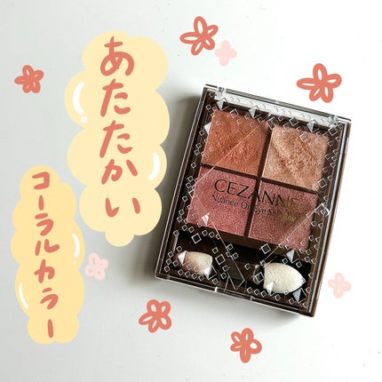 ニュアンスオンアイシャドウ/CEZANNE/アイシャドウパレットを使ったクチコミ(1枚目)