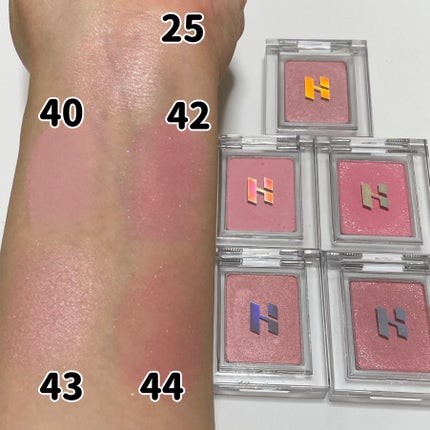 マイフェイブピースアイシャドウ/HOLIKA HOLIKA/単色アイシャドウを使ったクチコミ(3枚目)