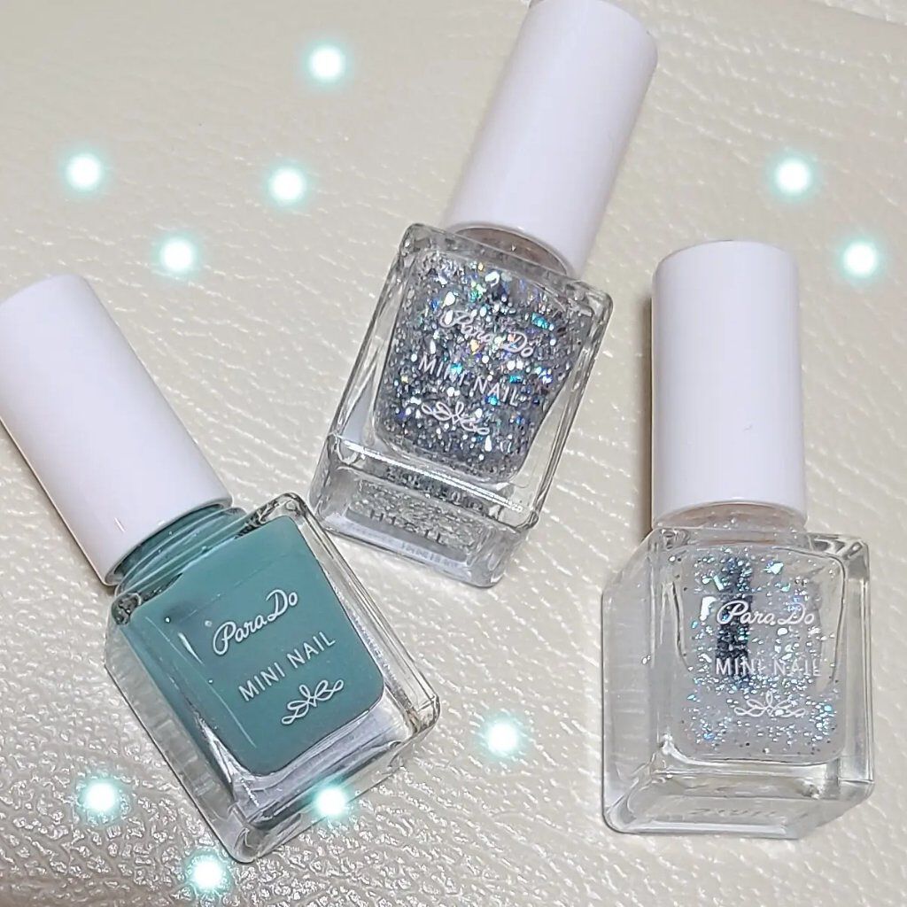 ミニネイル SV05シャイニーオリオン/パラドゥ/マニキュアを使ったクチコミ（2枚目）