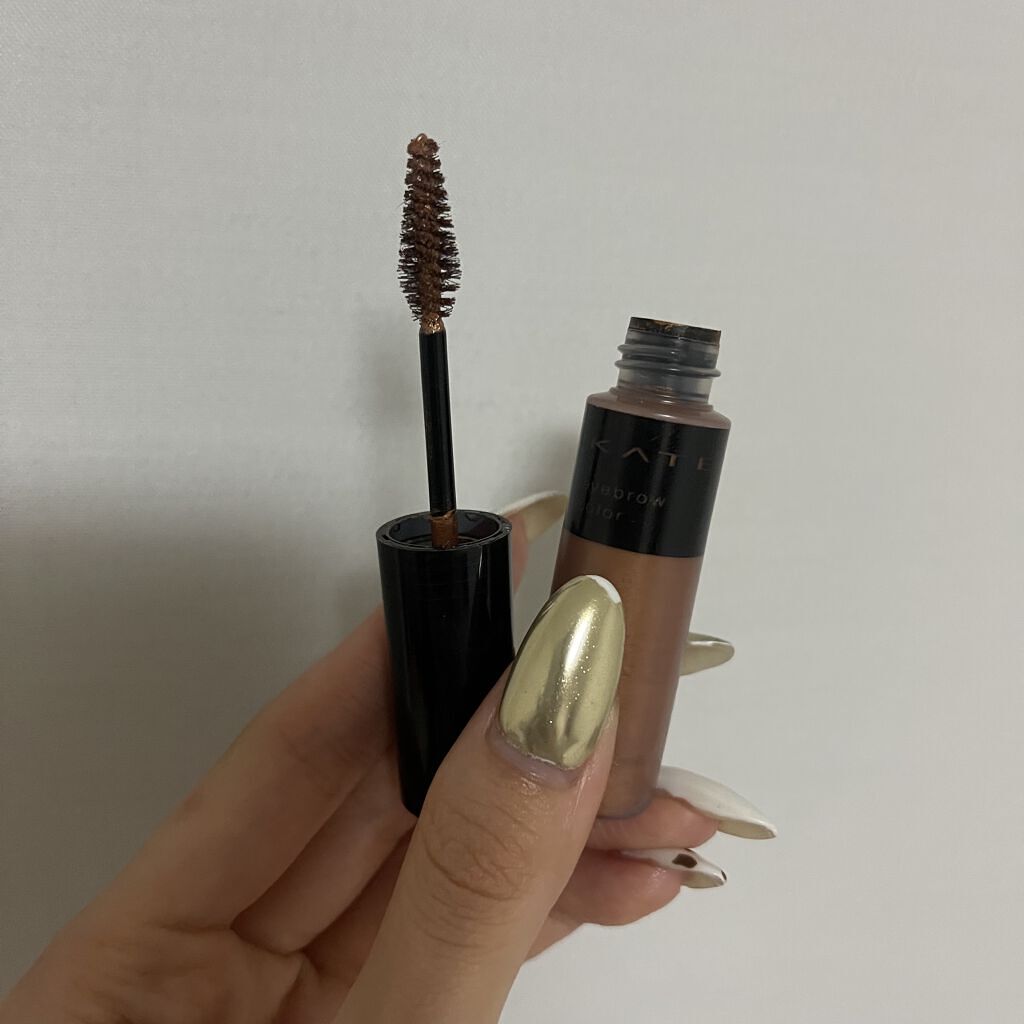 3DアイブロウカラーN/KATE/眉マスカラを使ったクチコミ（1枚目）