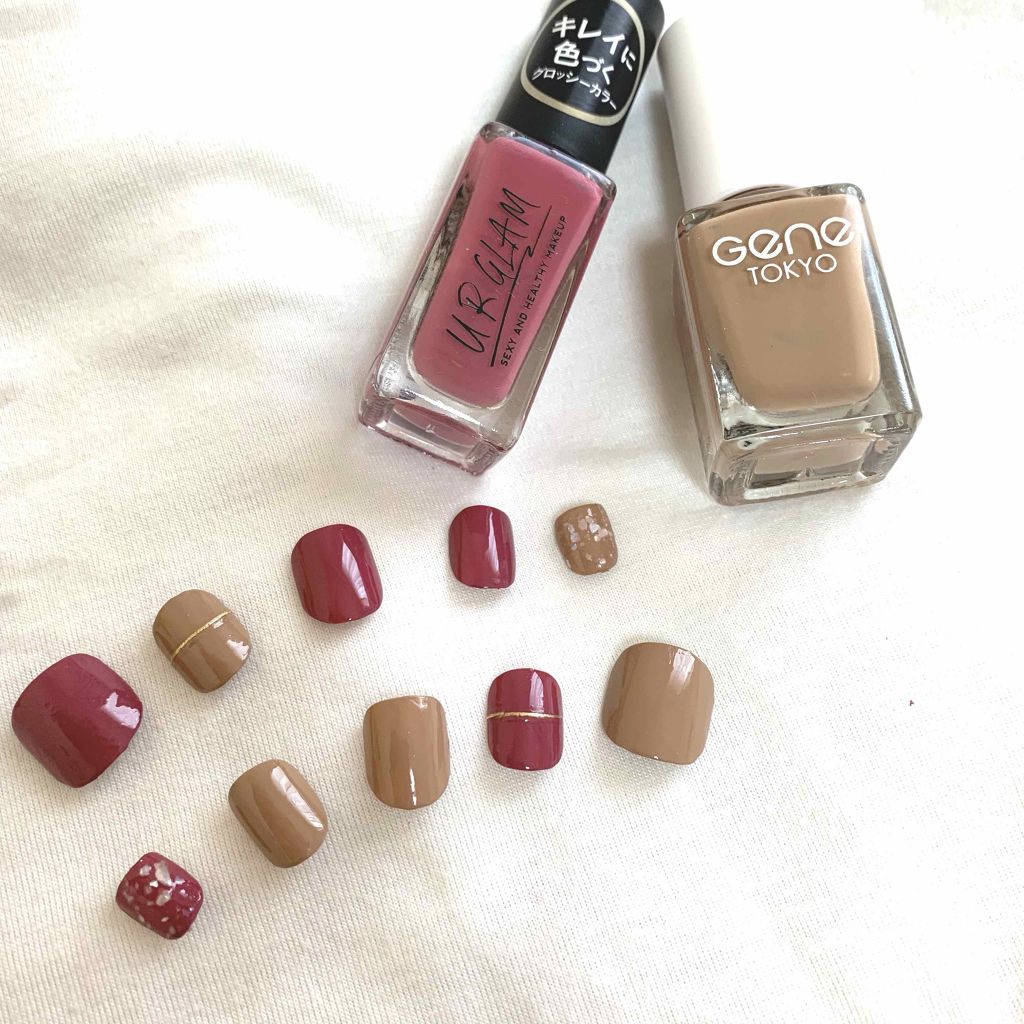 gene TOKYO ネイル/DAISO/マニキュアを使ったクチコミ(1枚目)