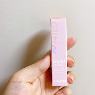 シュガー トゥインクル リキッド グリッター 03 BEAMING SUNNY-LIGHT/PERIPERA/リキッドアイシャドウを使ったクチコミ（1枚目）