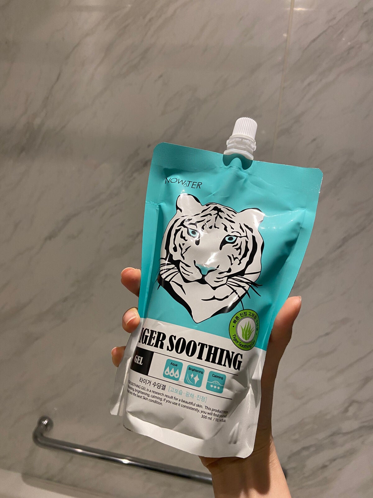 タイガースージングジェル/NOWATER/フェイスクリームを使ったクチコミ(1枚目)