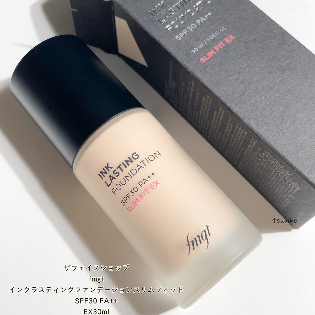 インクラスティングファンデーション スリムフィットEX/THE FACE SHOP/リキッドファンデーションを使ったクチコミ(2枚目)