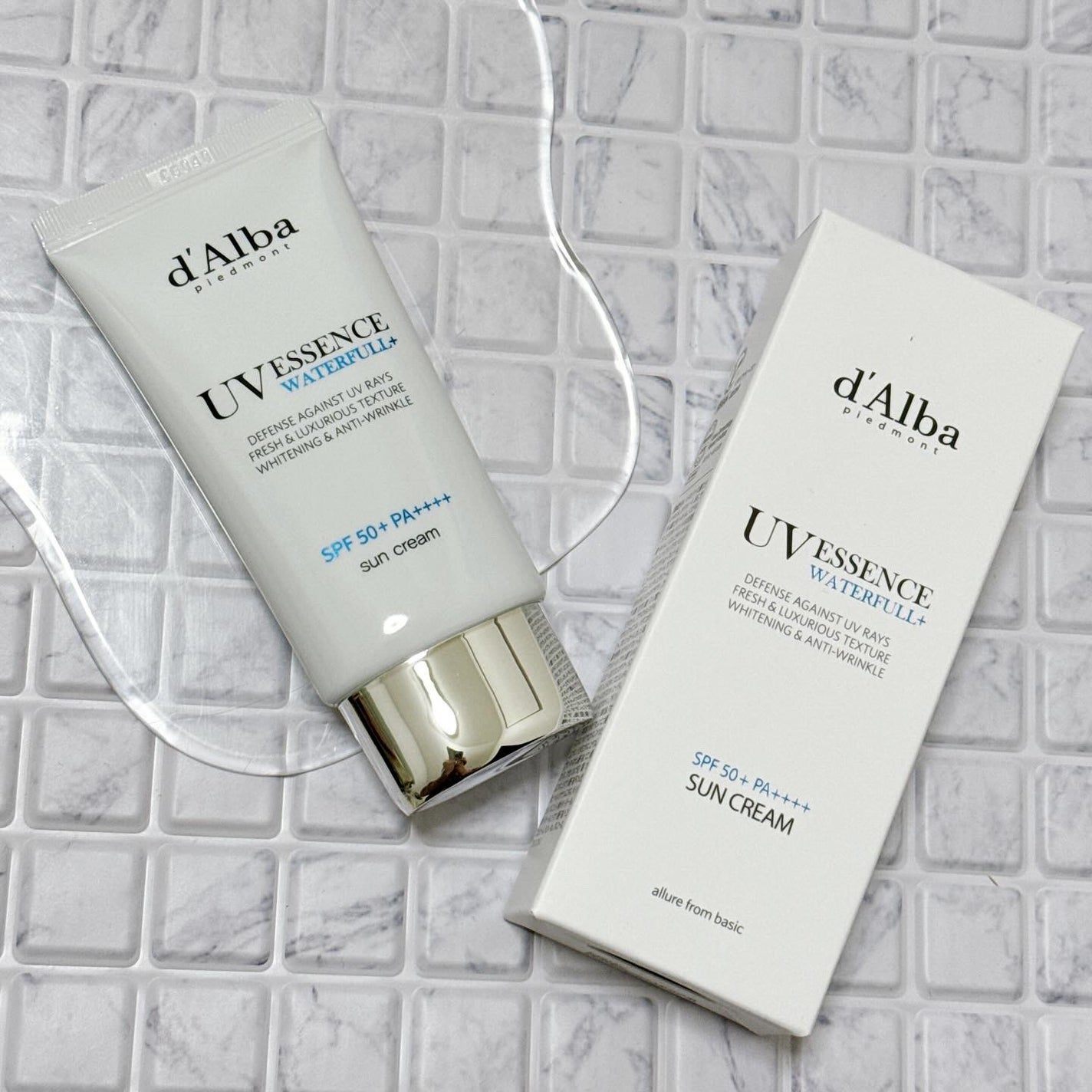 ダルバ ウォータフル エッセンス サンクリーム/ダルバ/日焼け止めクリームを使ったクチコミ(2枚目)