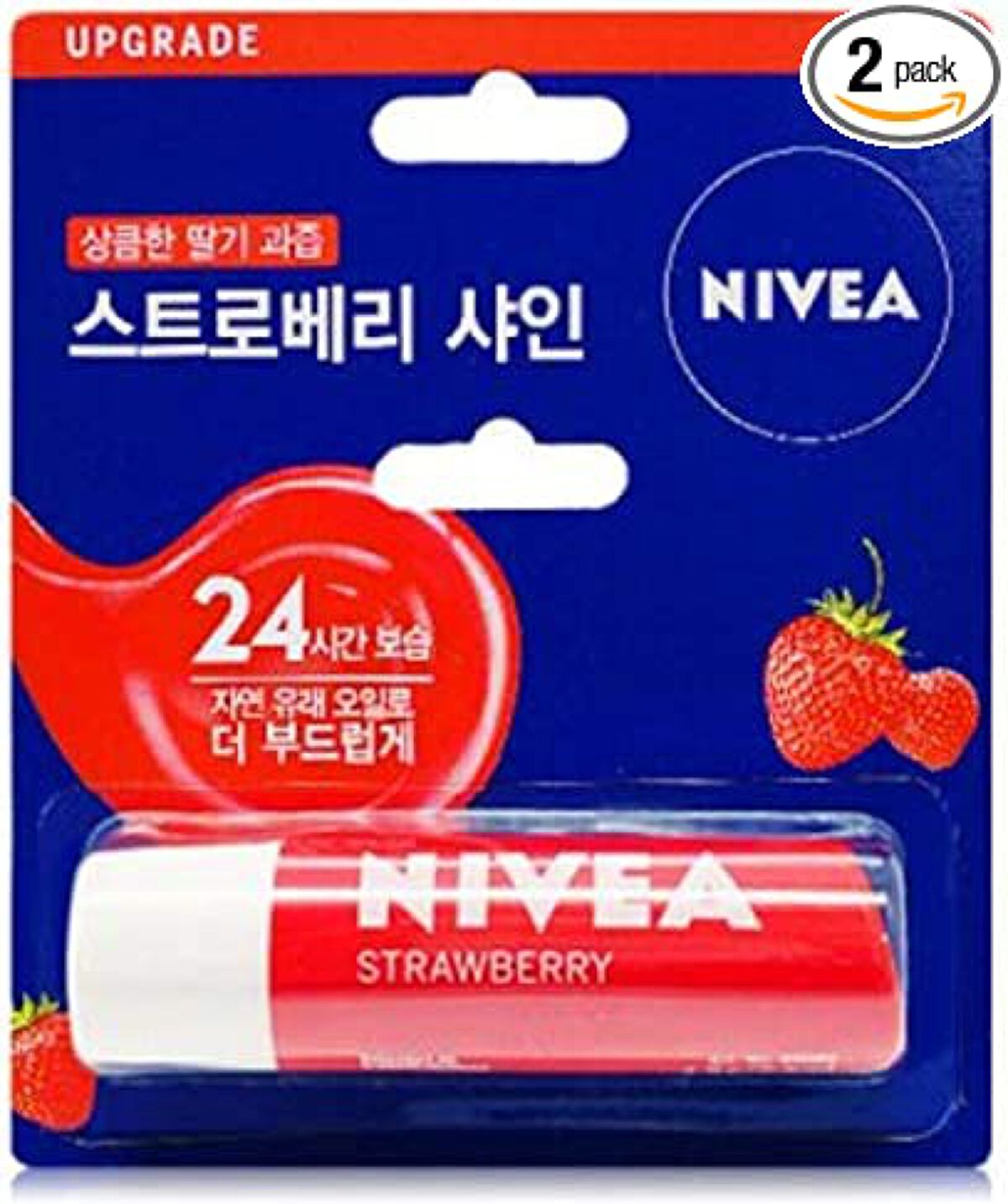 リップケア ストロベリーシャイン NIVEA(海外)