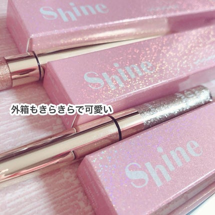 シャインフィックス アイズグリッター/ETUDE/グリッターを使ったクチコミ(6枚目)