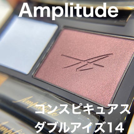 コンスピキュアス ダブルアイズ/Amplitude/アイシャドウパレットを使ったクチコミ(2枚目)