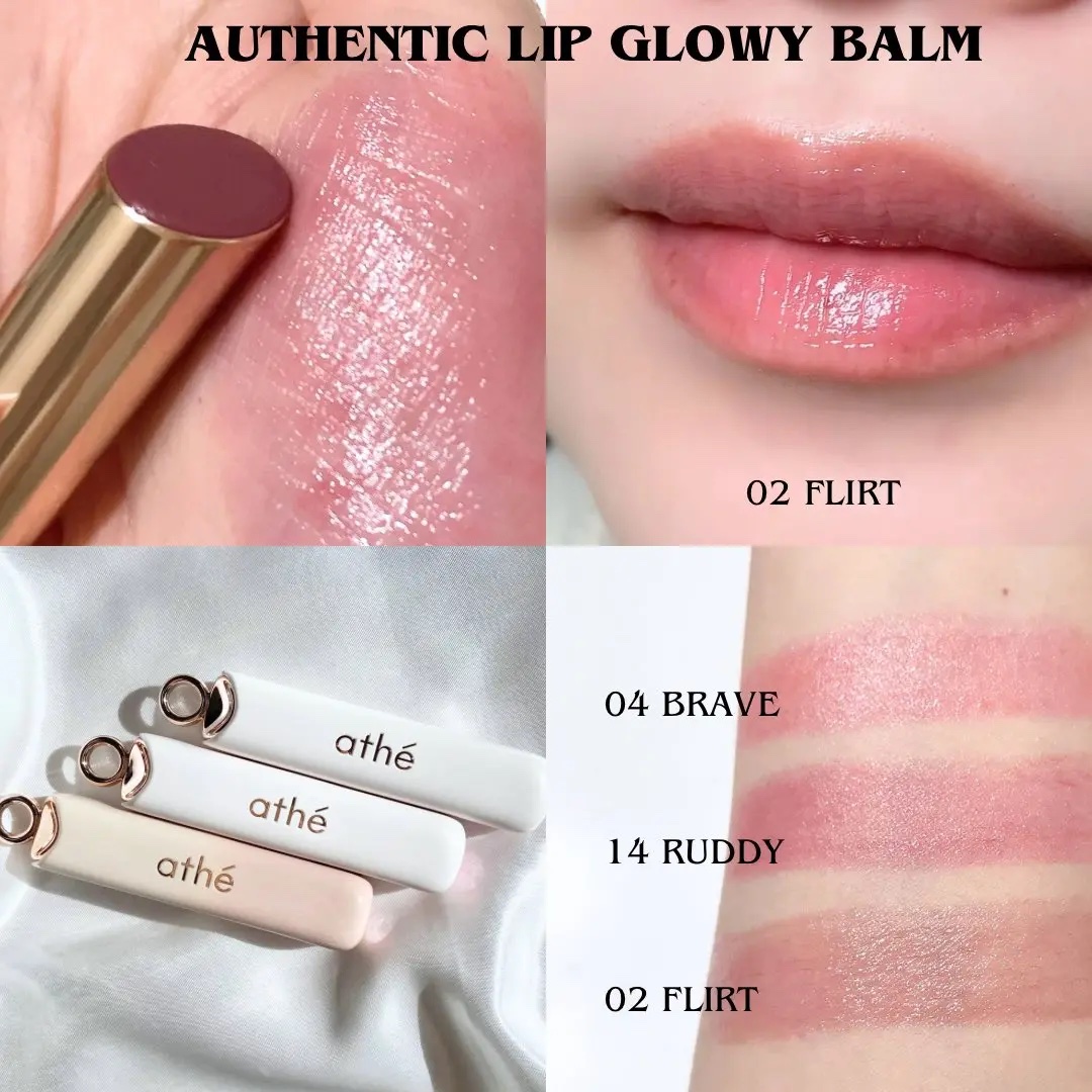 オーセンティック リップ バーム/athé/口紅を使ったクチコミ（3枚目）