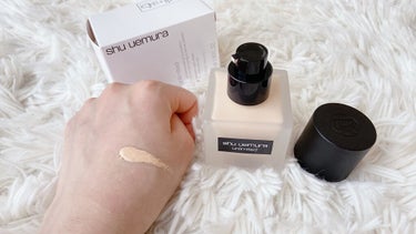 アンリミテッド ラスティング フルイド/shu uemura/リキッドファンデーションを使ったクチコミ（2枚目）