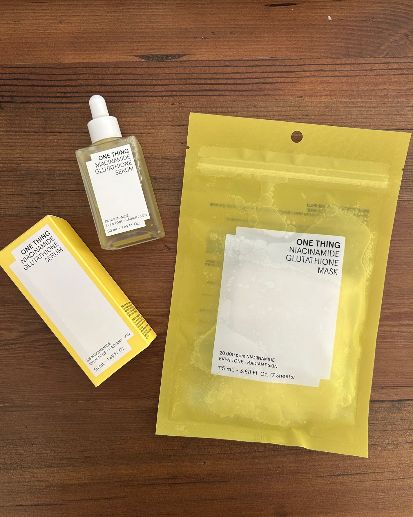 ナイアシンアミドグルタチオンセラム/ONE THING/美容液を使ったクチコミ(1枚目)