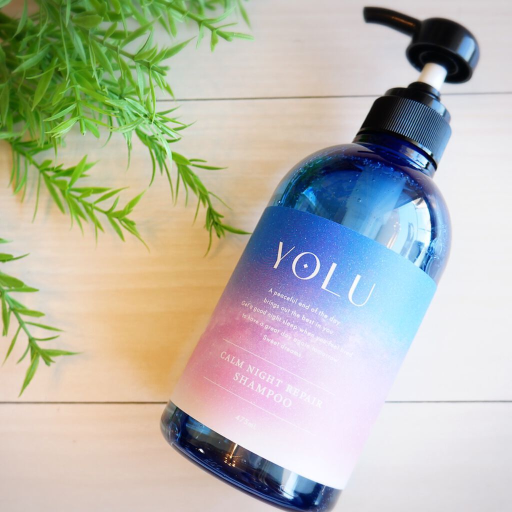 カームナイトリペアシャンプー／トリートメント/YOLU/市販シャンプーを使ったクチコミ（2枚目）