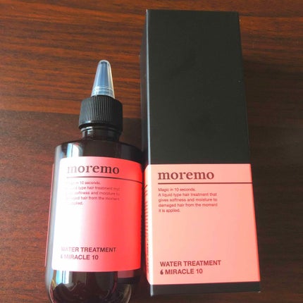 ウォータートリートメントミラクル10/moremo/洗い流すヘアトリートメントを使ったクチコミ(1枚目)