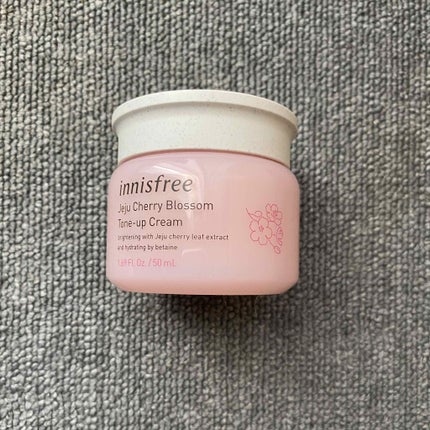 チェジュ チェリーブロッサム トーンアップクリーム/innisfree/化粧下地を使ったクチコミ(1枚目)