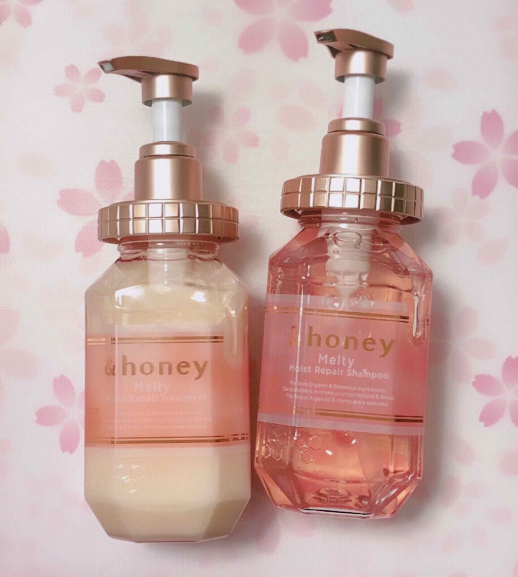 &honey Melty モイストリペア シャンプー1.0/モイストリペア ヘアトリートメント2.0/&honey/市販シャンプーを使ったクチコミ(1枚目)