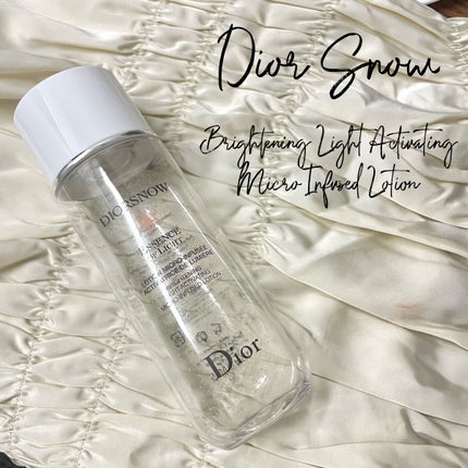 スノー ライト エッセンス ローション (薬用化粧水) (医薬部外品)/Dior/化粧水を使ったクチコミ(1枚目)