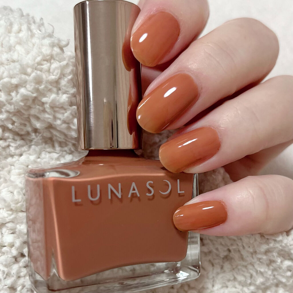 ルナソル ネイルポリッシュ EX24 Burnt Sienna（限定）/LUNASOL/マニキュアを使ったクチコミ（1枚目）
