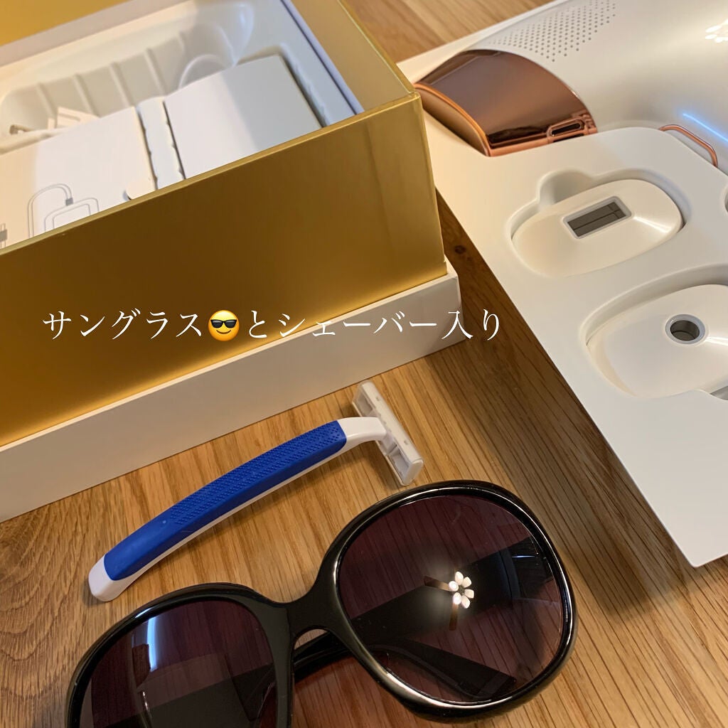 サファイア冷却 脱毛器 ムダ毛ケア/Sarlisi/家庭用脱毛器を使ったクチコミ(3枚目)