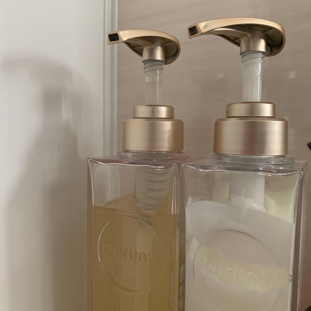 プルント モイストリッチ美容液シャンプー/モイストリッチリペア美容液トリートメント/Purunt./市販シャンプーを使ったクチコミ(1枚目)