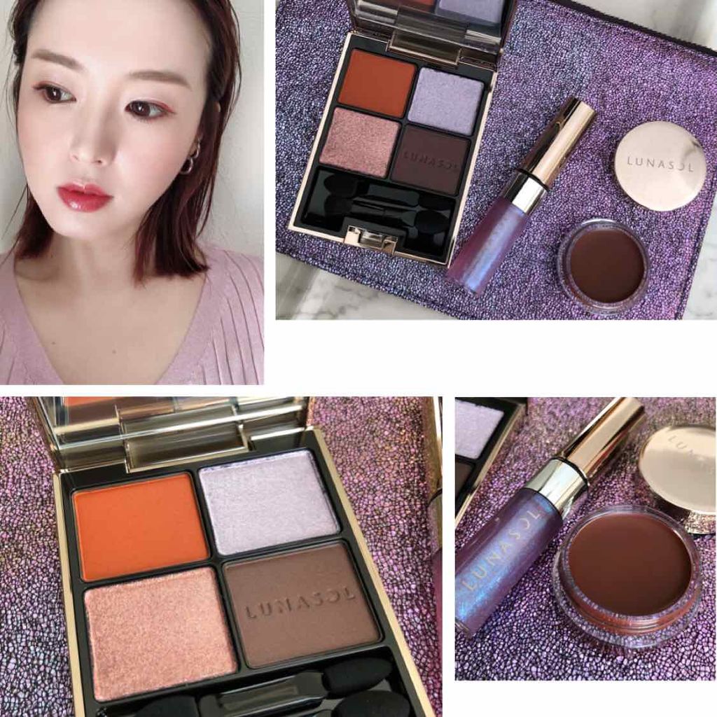 ホリデーフェイバリット2019/LUNASOL/メイクアップキットを使ったクチコミ(1枚目)