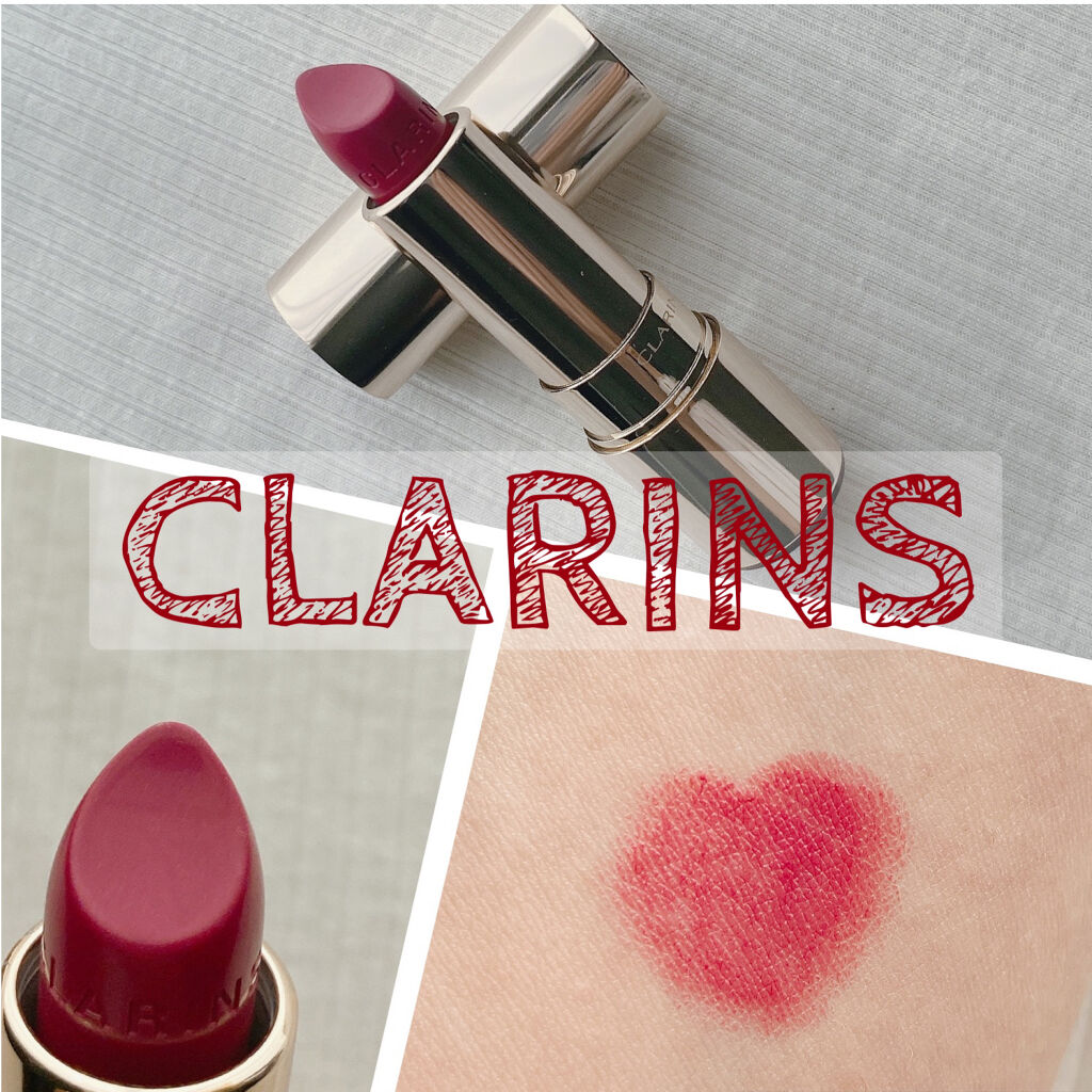 ジョリ ルージュ イドラタン/CLARINS/口紅を使ったクチコミ（1枚目）