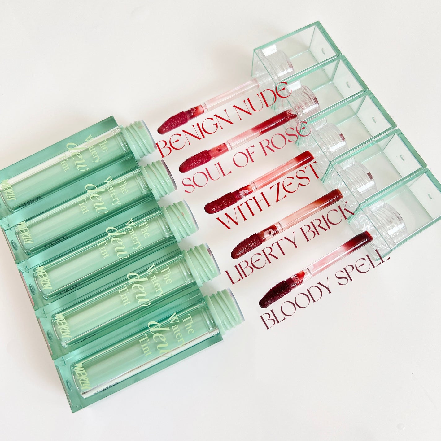 ザ ウォータリーデューティント/MERZY/リップティントを使ったクチコミ(2枚目)