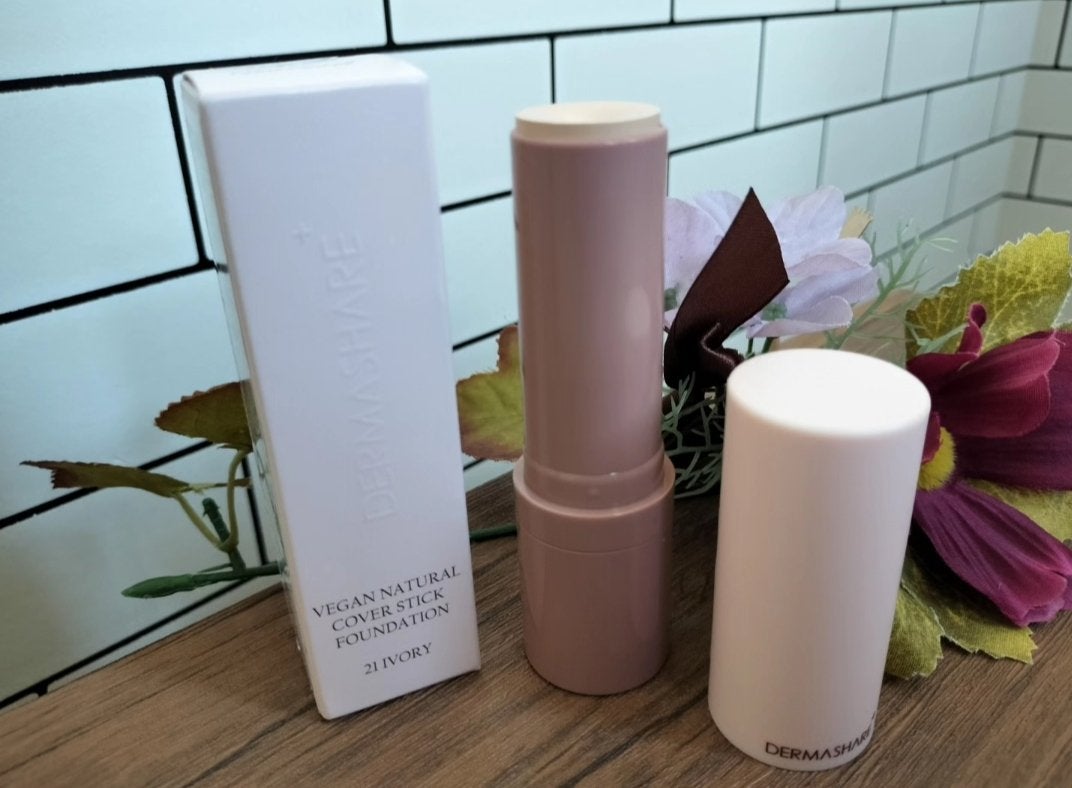 ヴィーガンナチュラルカバースティックファンデーション/DERMASHARE/その他ファンデーションを使ったクチコミ(2枚目)