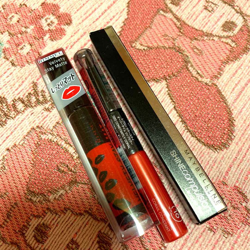 ベルベティ ステイ マット/リンメル ロンドン/口紅を使ったクチコミ（2枚目）