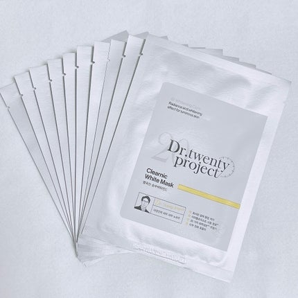 クリアニック ホワイトマスク/Dr.Twenty Project/シートマスク・パックを使ったクチコミ(4枚目)