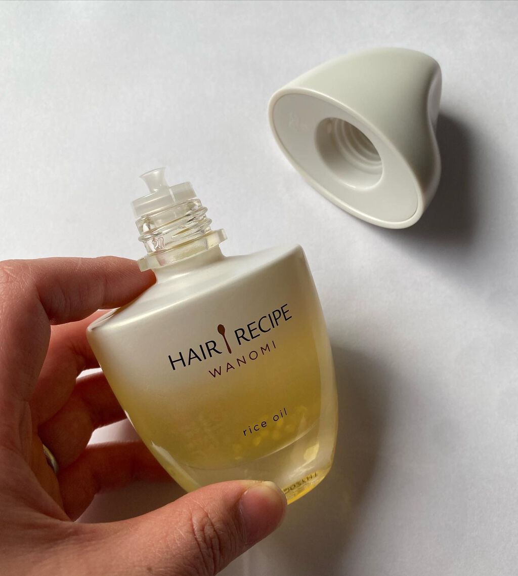 さらとろライスオイル(洗い流さないトリートメント)/WANOMI/ヘアオイルを使ったクチコミ（2枚目）