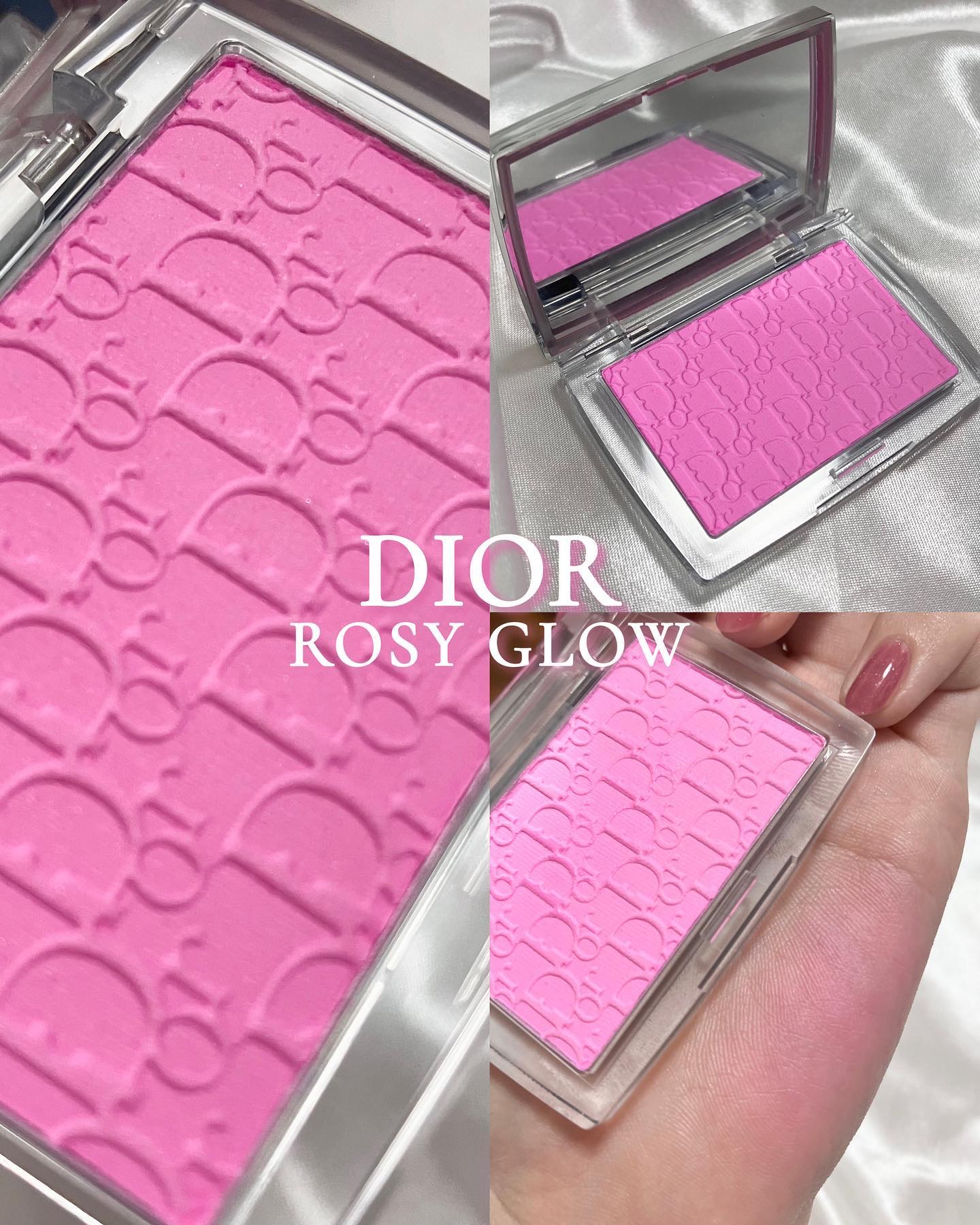 ロージー グロウ/Dior/パウダーチークを使ったクチコミ（1枚目）